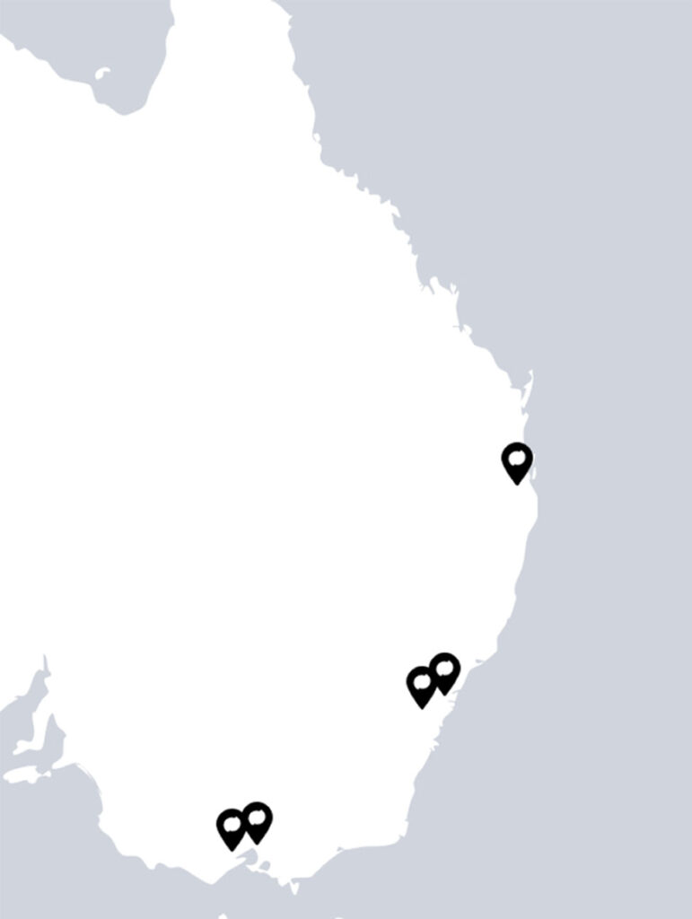 evoro location map